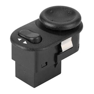 Bil sidovy spegel kontrollknapp, ABS bil sidovy spegel backspegel omkopplare justera kontrollratt för Astra-G/Saab 9-3 / Saab 9-5 - svart, OE # 922686