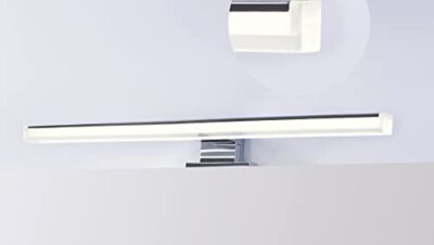DILUMEN Spegelljus, Superljus 10w 1100lm 40cm, Elegant Spegellampa Badrum, SpegelskåPsbelysning 230v IP44 Spegellampa Badrum, Naturvit 4000k CRI>90 Badrumsspegelljus